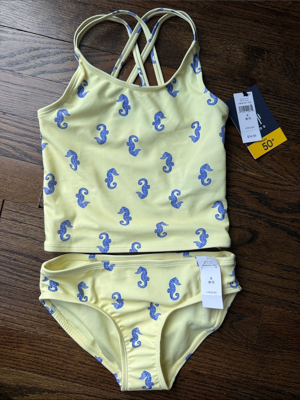 NWT gap kids girls tankini swimsuit